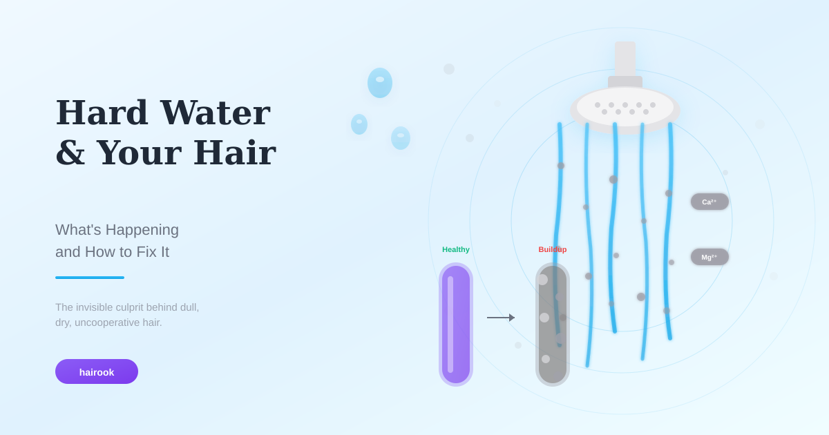 Hard Water and Your Hair: What's Happening and How to Fix It